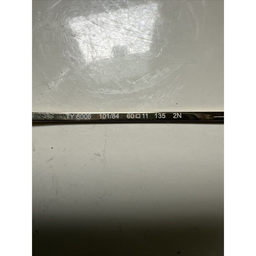 Tory Burch TY6006 109/8G Gold Frame Aviator Sunglasses FRAME ONLY  Designer Glam - Picture 10 of 10